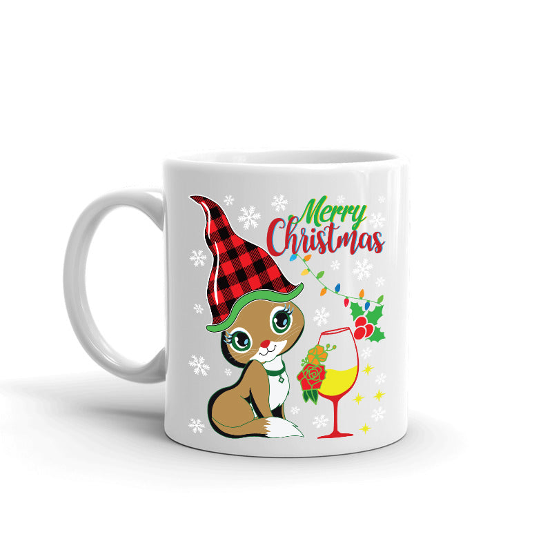 Cute Christmas Cat Mug