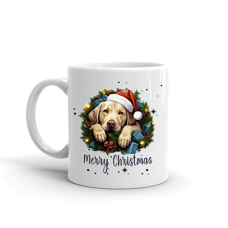 Labrador Retriever Christmas Mug