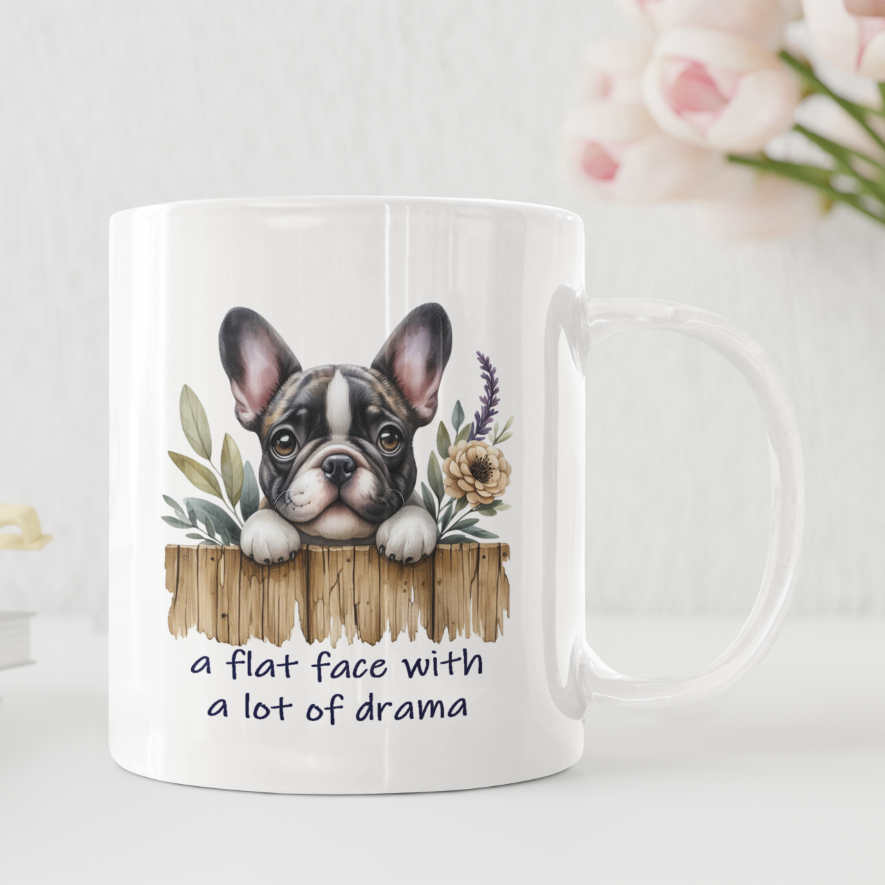 french bulldog mug