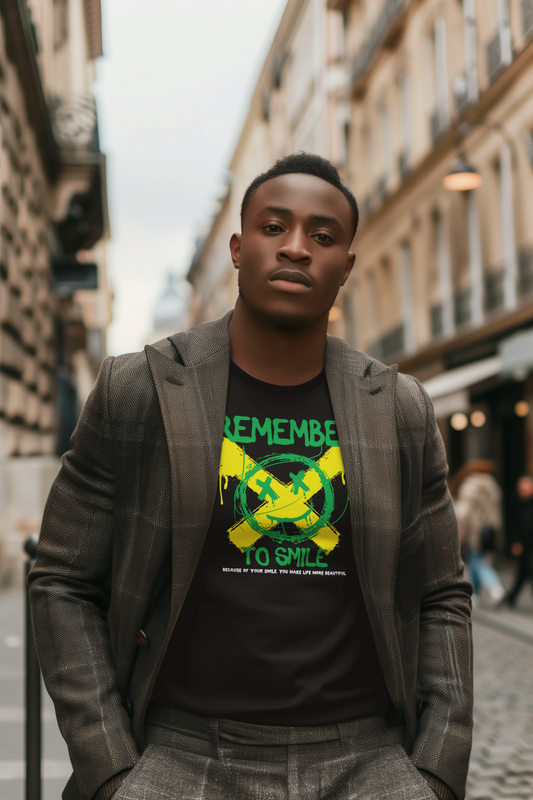 Remember to Smile – Grit & Grin Tee