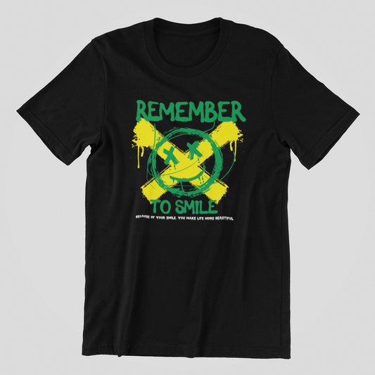 Remember to Smile – Grit & Grin Tee